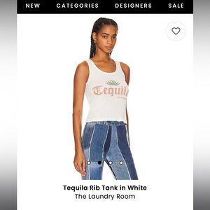 REVOLVE the laundry room tequila ribbed tank M